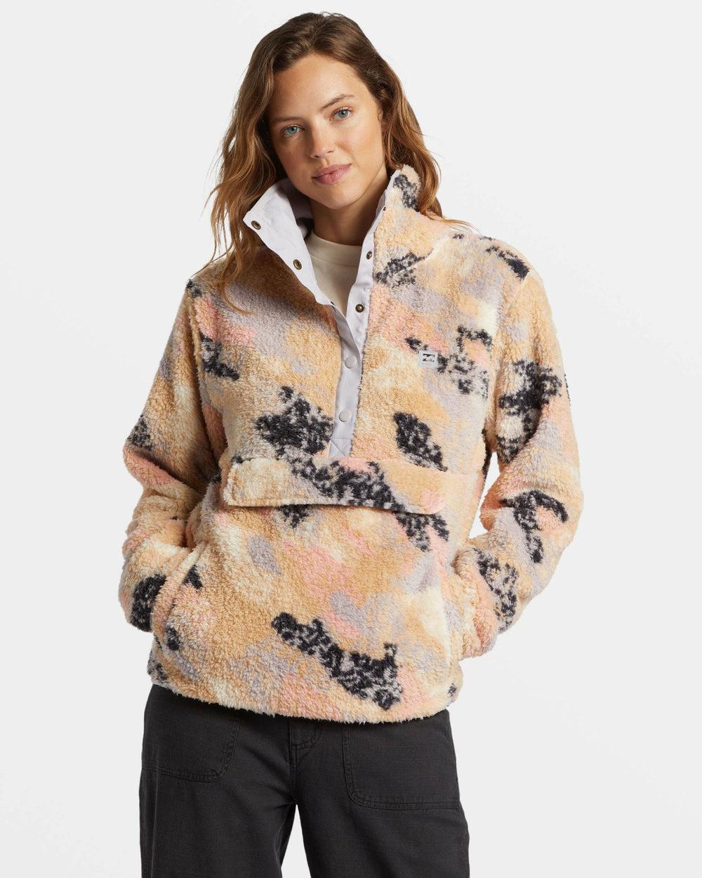Switchback Mock Neck Fleece - Summer Rain | Billabong Women