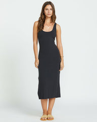 Take A Look Reversible Dress - Black Sands | Billabong Women