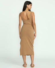 Take A Look Reversible Dress - Rose Brown | Billabong Women
