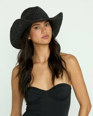 Take It West Hat - Black Pebble | Billabong Women