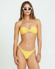 Tanlines Lola Bandeau Bikini Top - Sunburst | Billabong Women