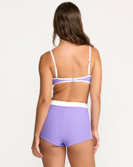 Tanlines Surf Short Bikini Bottom - Purple Punch | Billabong Women