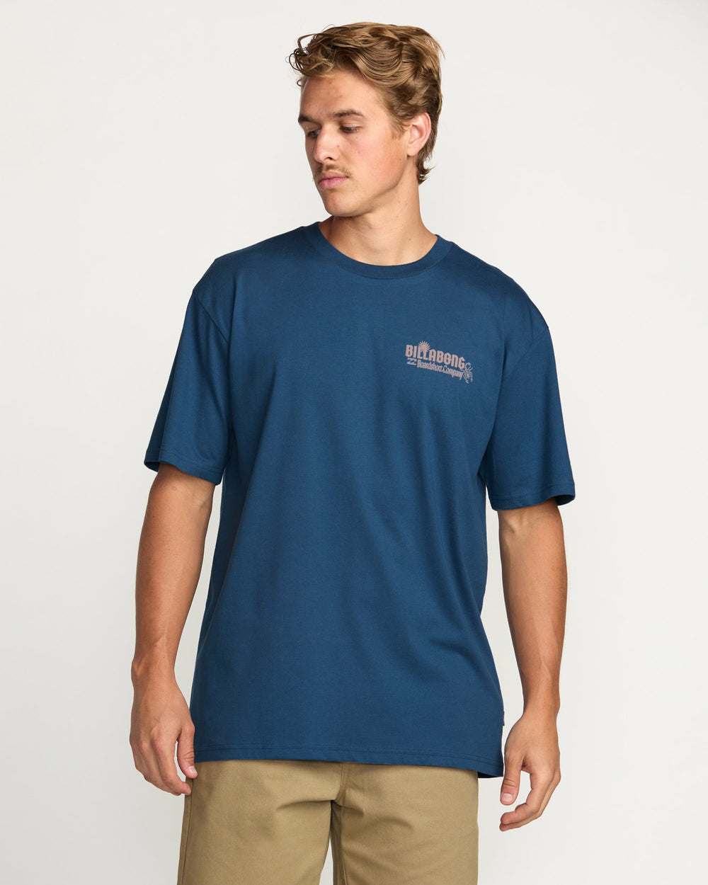 The Hunt Regular Tee - Deep Blue | Billabong Men
