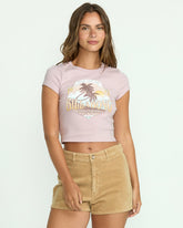 Tropical Mindset Tee - Haze | Billabong Women