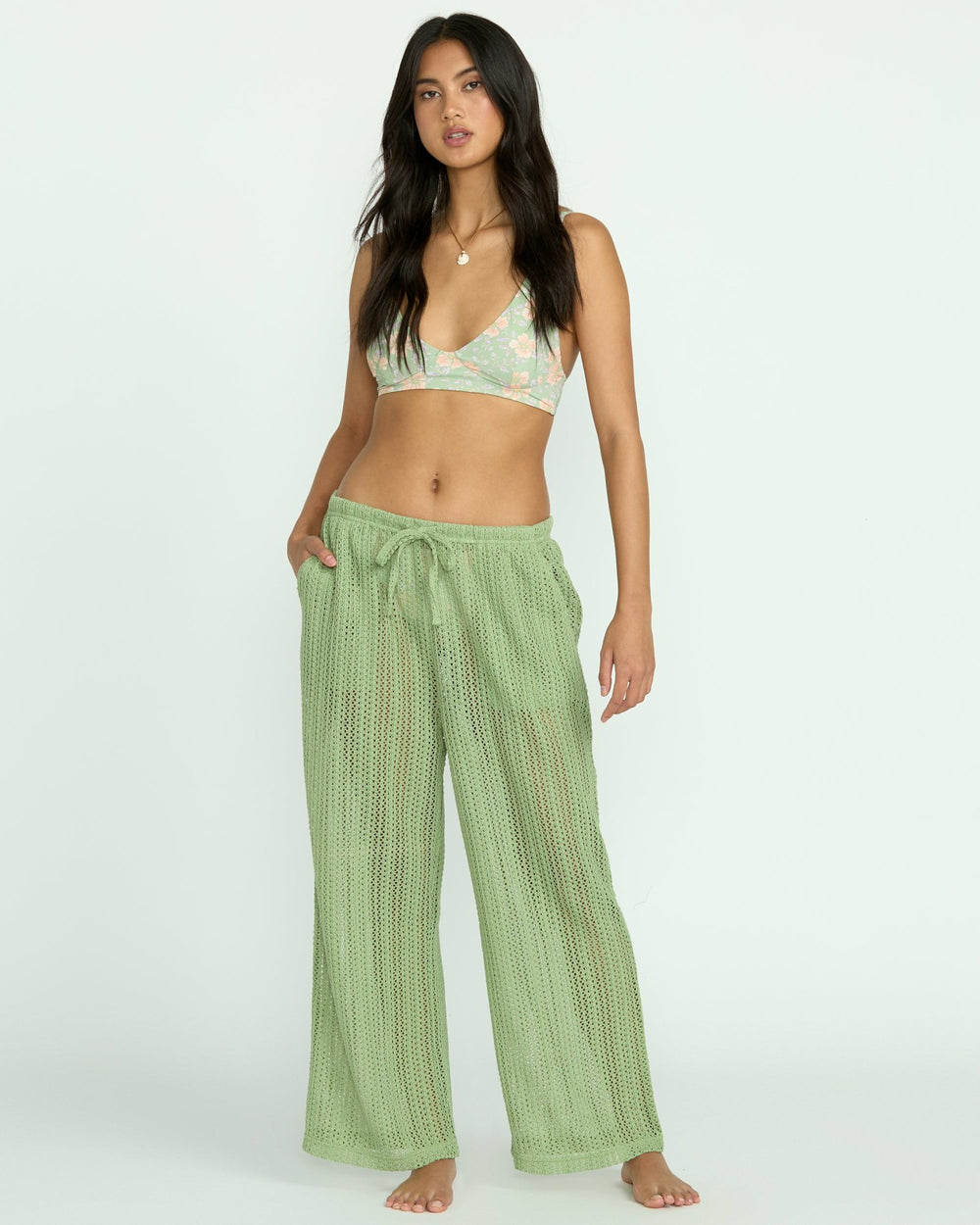 Tropic Beach Cover-Up Pants - Pistachio | Billabong Women