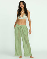 Tropic Beach Cover-Up Pants - Pistachio | Billabong Women