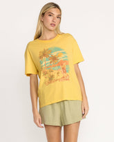 Trouble In Paradise Tee - Fresh Squeezed | Billabong Women
