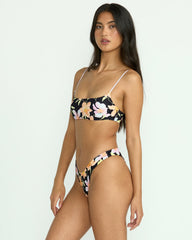 Twin Sol Reversible Jaclyn Crop Bikini Top - Multi | Billabong Women