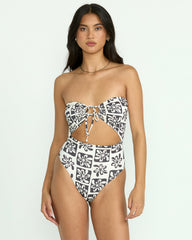 Ur A Legend Andrew One-Piece Swimsuit - Black Sands | Billabong Women