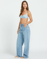 Washed By The Sun Denim Pants - Cali Blue | Billabong Women