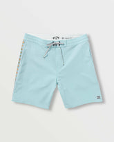 Wategos Lo Tide 19" Boardshorts - Dusty Blue | Billabong Men