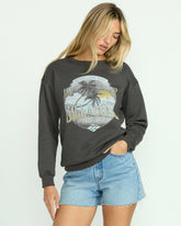 Wonderland Calls Crewneck Sweatshirt - Off Black | Billabong Women