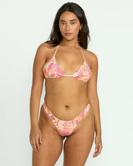 Tropic Wave Reversible Tanga Bikini Bottom - Multi | Billabong Women