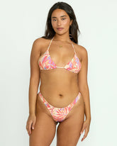 Tropic Wave Reversible Multi Triangle Bikini Top - Multi | Billabong Women