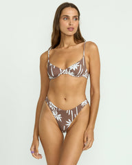 Sunset Canyon Tanga Bikini Bottom - Nutmeg | Billabong Women