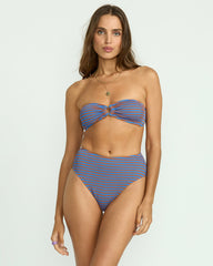 Summer High Stripe Maui Bikini Bottom - Multi | Billabong Women