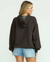 Ride Out Hoodie - Black Sands | Billabong Women