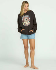 Ride Out Hoodie - Black Sands | Billabong Women