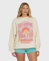 Ride In Crewneck Sweatshirt - Whitecap | Billabong Women