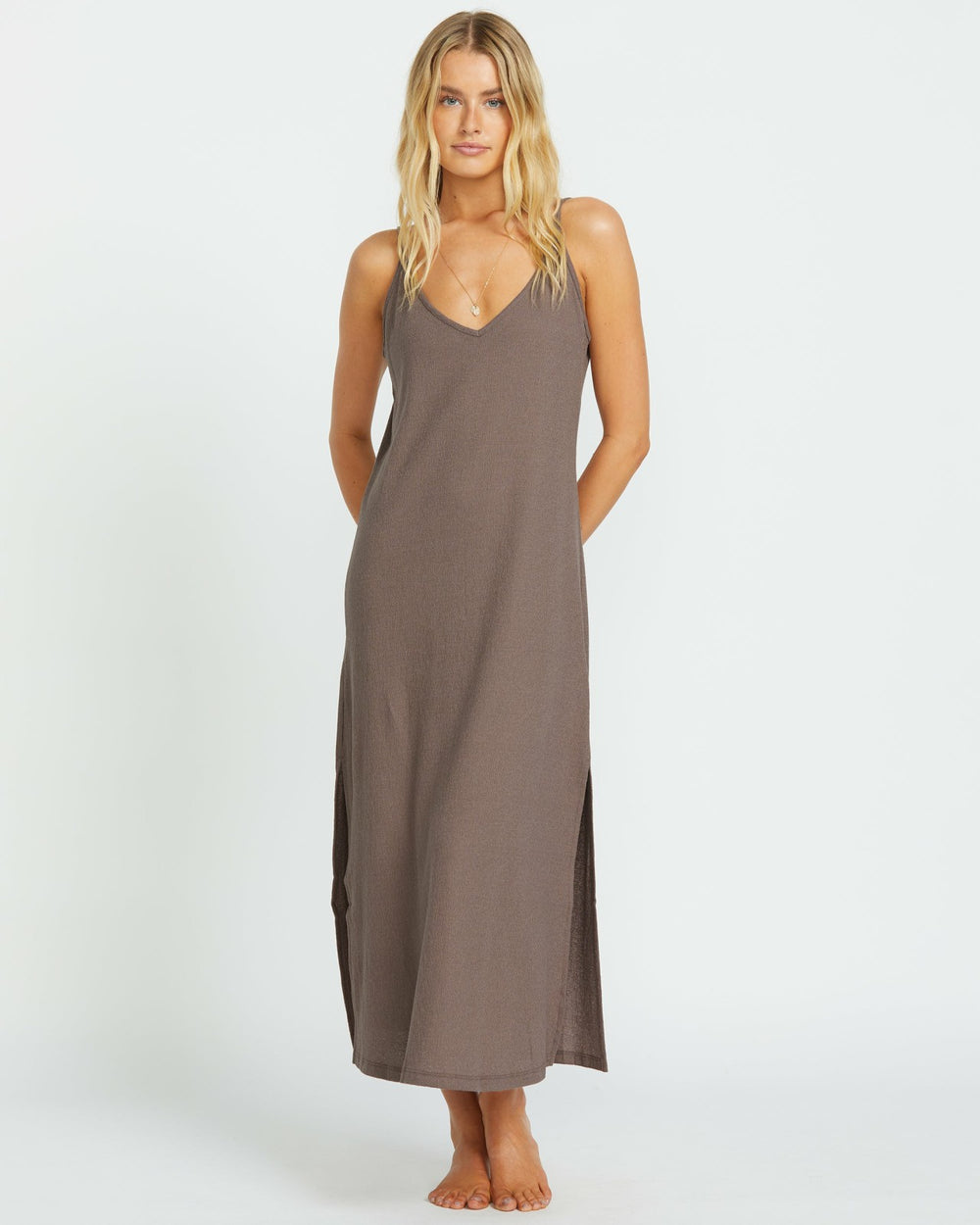 Night Waves Midi Dress - Kona | Billabong Women