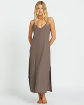 Night Waves Midi Dress - Kona | Billabong Women