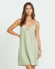 In A Twist Dress - Pistachio | Billabong Women