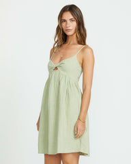 In A Twist Dress - Pistachio | Billabong Women