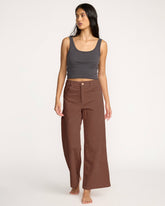 Free Fall High-Waist Cord Pants - Espresso | Billabong Women