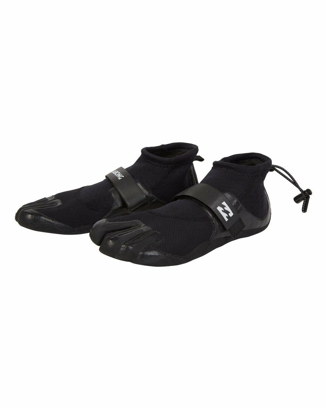 2mm Pro Reef Flatlock Wetsuit Boots - Black | Billabong Men