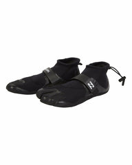 2mm Pro Reef Flatlock Wetsuit Boots - Black | Billabong Men