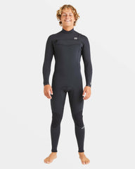 3/2mm Absolute Natural Upcycler GBS Chest Zip Wetsuit - Black | Billabong Men