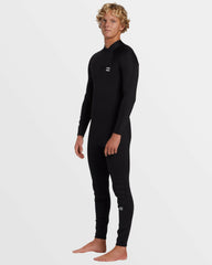 3/2mm Foil GBS Back Zip Wetsuit - Black | Billabong Men