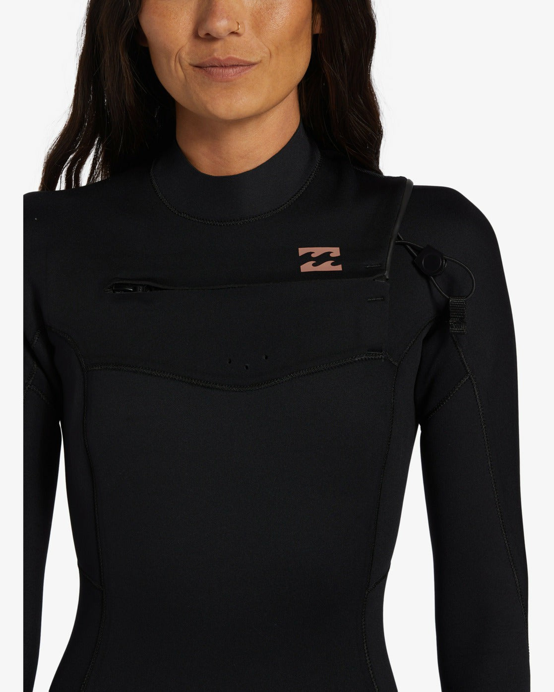 3/2mm Foil GBS Chest Zip Wetsuit - Black | Billabong Women