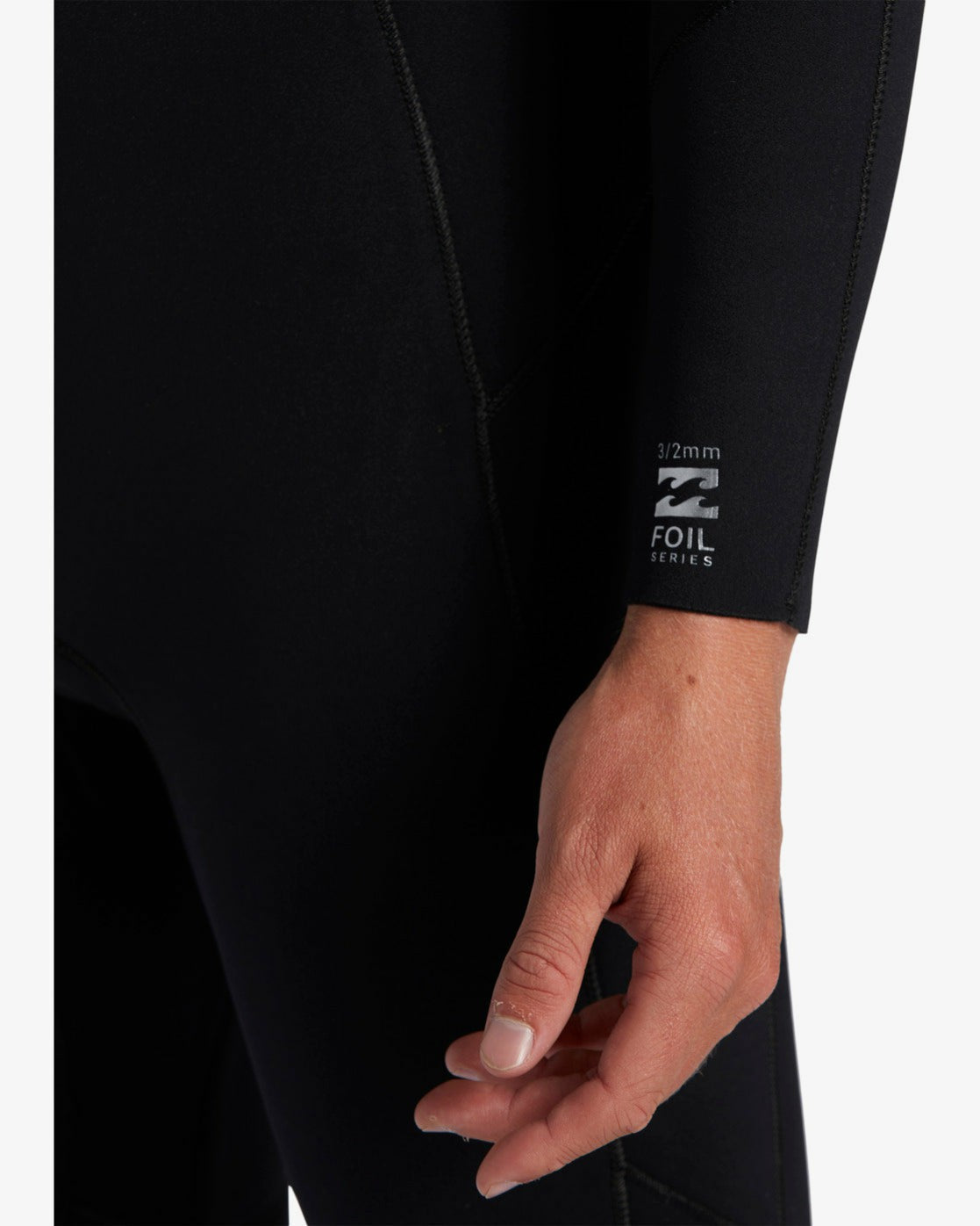 3/2mm Foil GBS Chest Zip Wetsuit - Black | Billabong Men