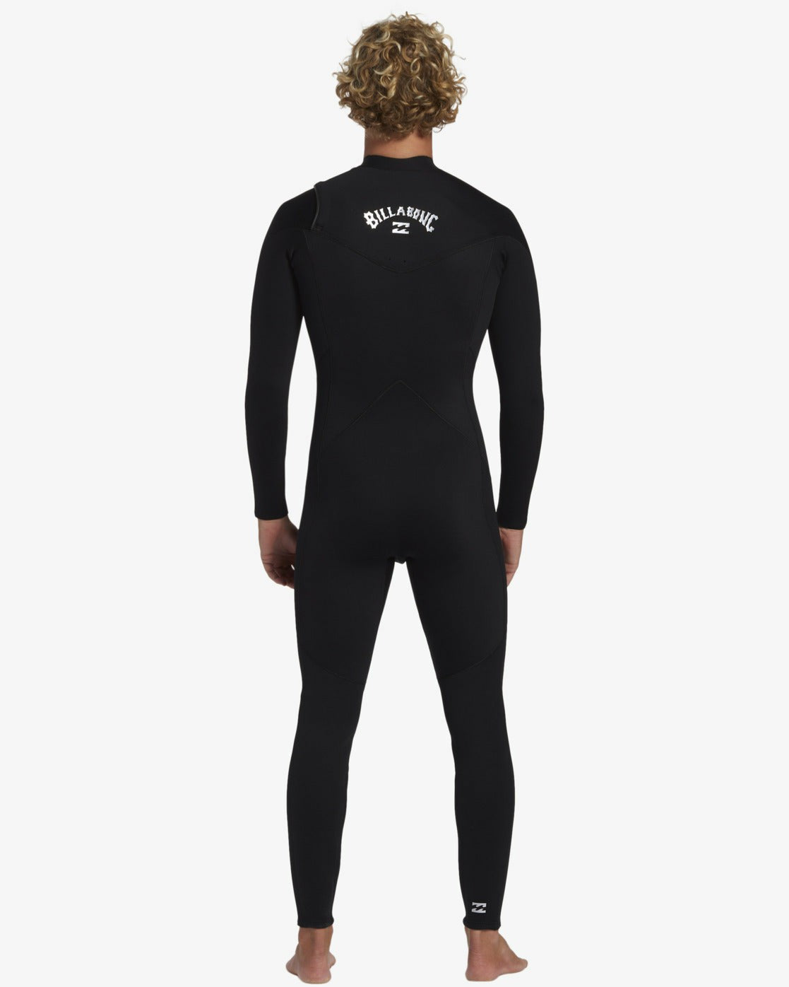 3/2mm Foil GBS Chest Zip Wetsuit - Black | Billabong Men