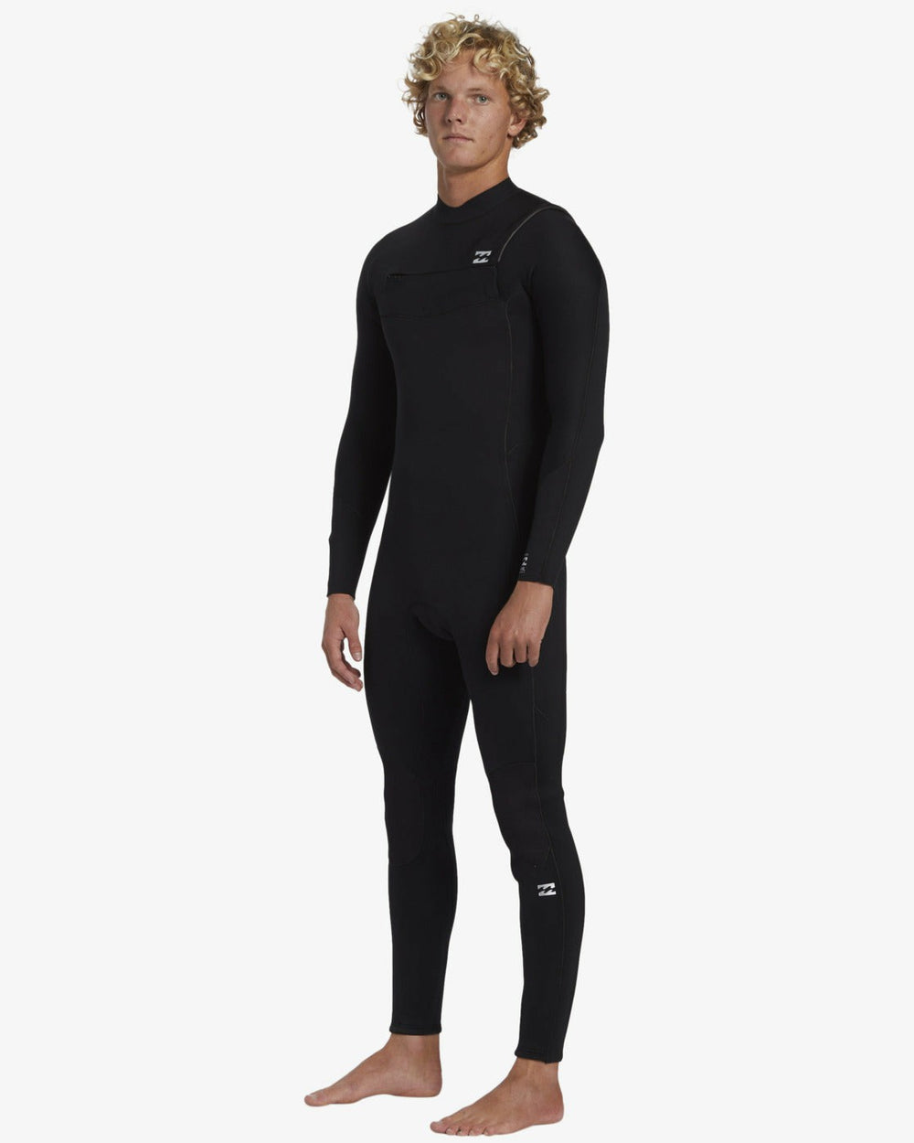 3/2mm Foil GBS Chest Zip Wetsuit - Black | Billabong Men