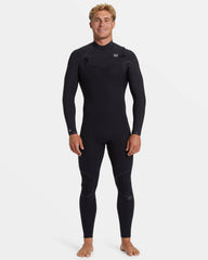 3/2mm Furnace Natural Upcycler GBS Chest Zip Wetsuit - Black | Billabong Men