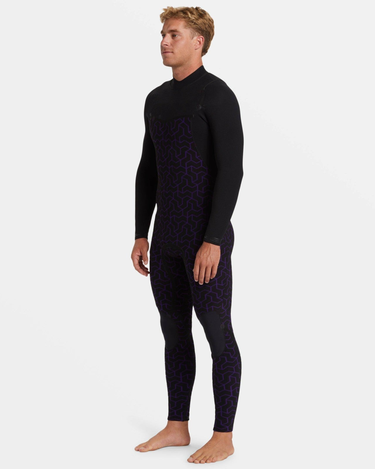 3/2mm Furnace Natural Upcycler GBS Chest Zip Wetsuit - Black | Billabong Men