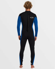 4/3mm Foil GBS Back Zip Wetsuit - Mid Blue | Billabong Men