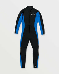 4/3mm Foil GBS Back Zip Wetsuit - Mid Blue | Billabong Men