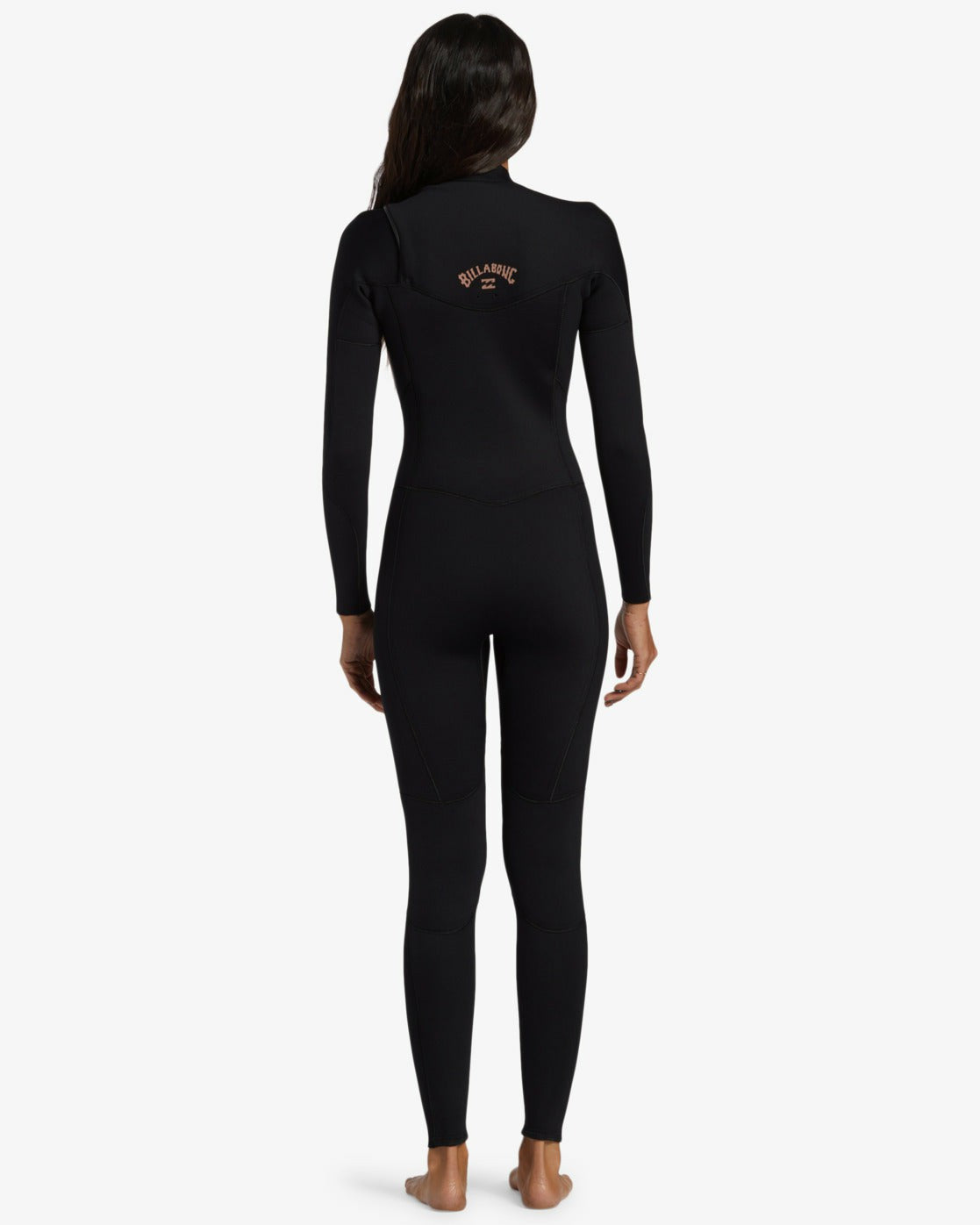 4/3mm Foil GBS Chest Zip Wetsuit - Black | Billabong Women
