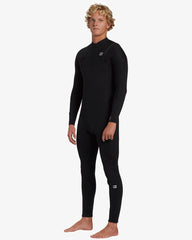 4/3mm Foil GBS Chest Zip Wetsuit - Black | Billabong Men