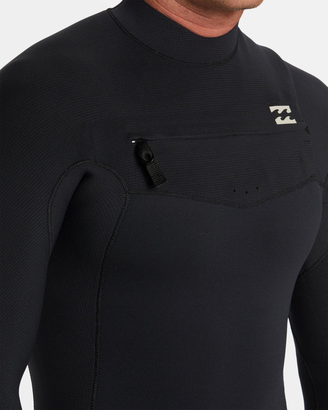 4/3mm Revolution Natural Upcycler GBS Chest Zip Wetsuit - Black | Billabong Men