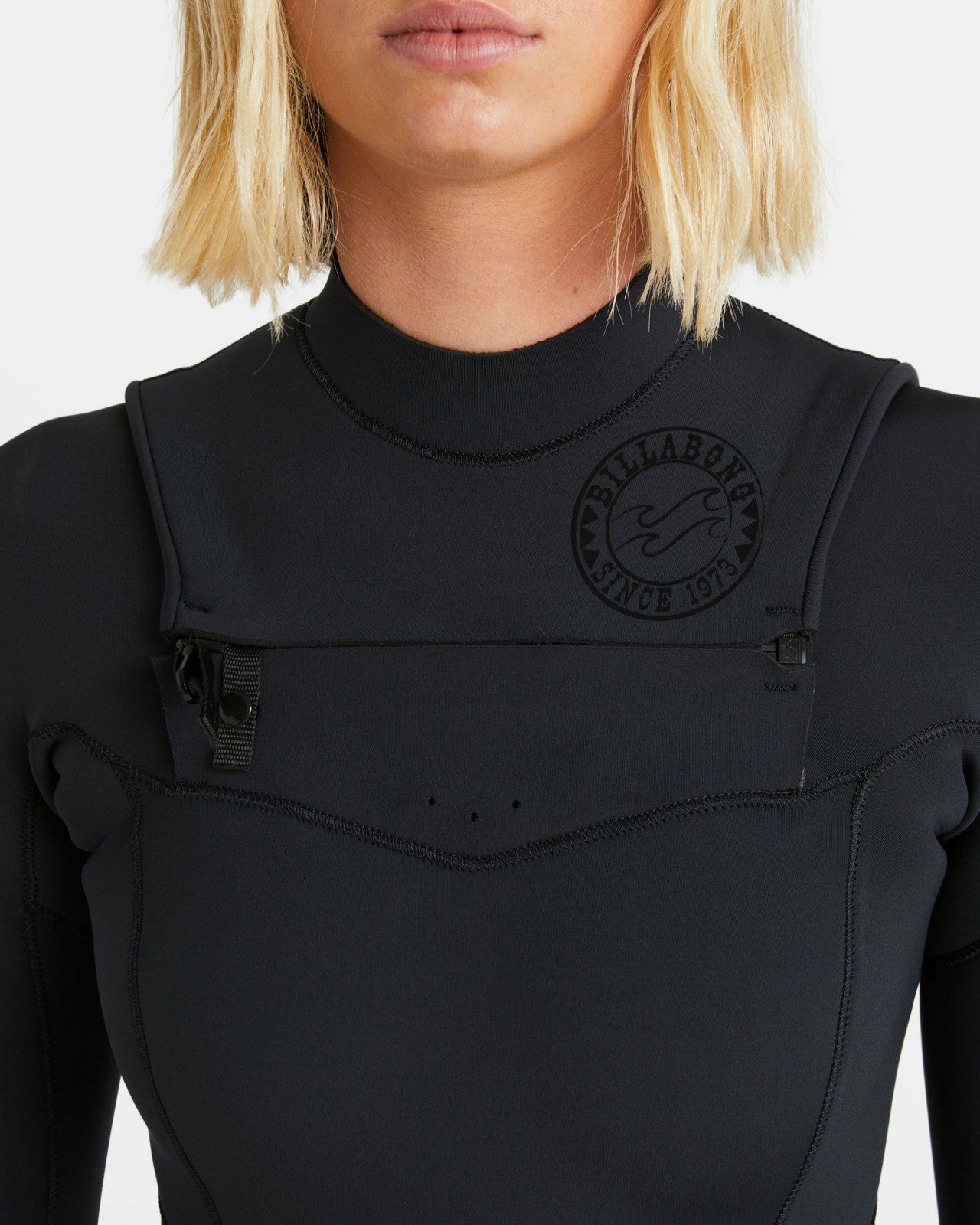 4/3mm Salty Dayz Natural Upcycler GBS Chest Zip Wetsuit - Black | Billabong Women