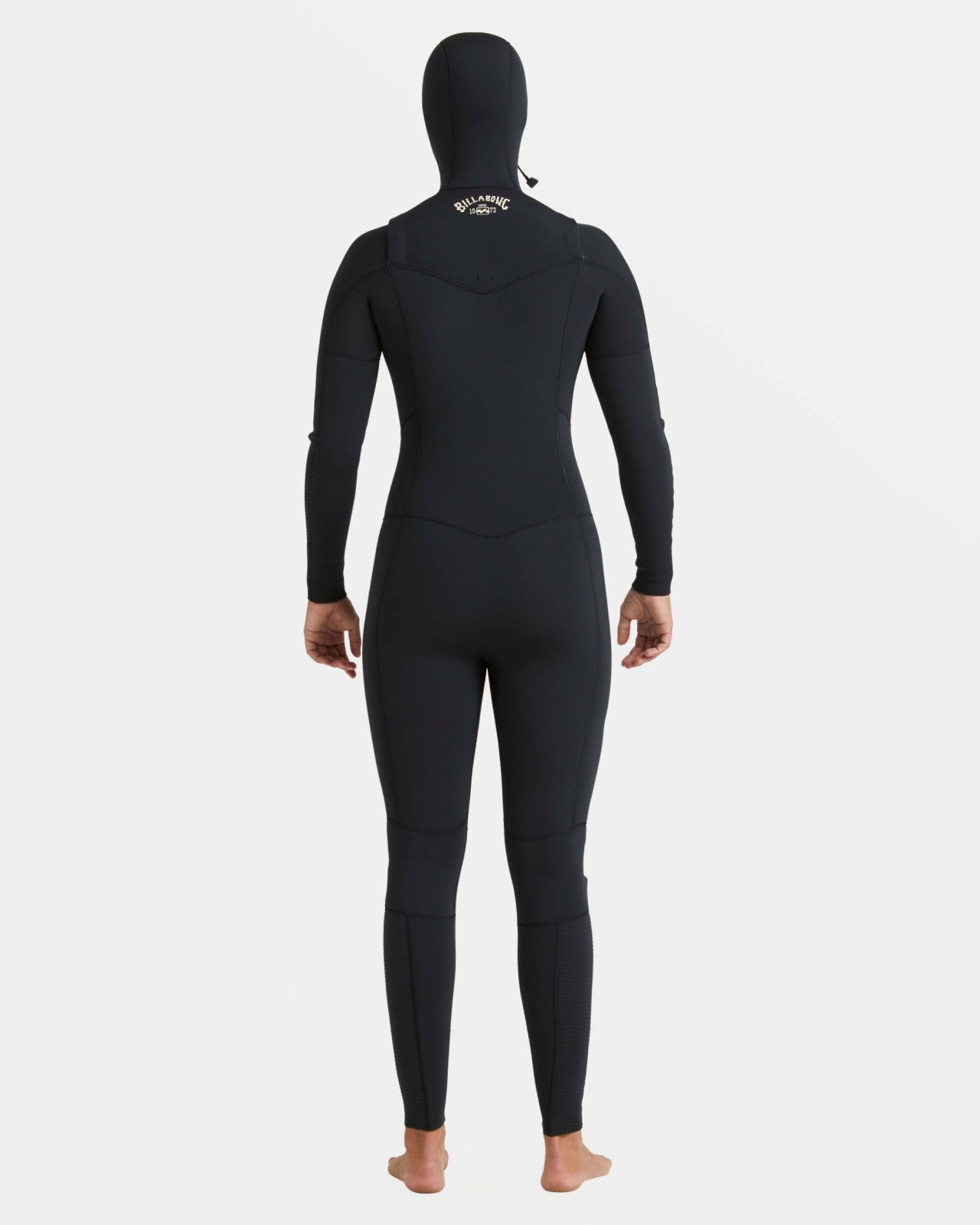 4/3mm Salty Dayz Natural Upcycler GBS Chest Zip Hooded Wetsuit - Black | Billabong Women