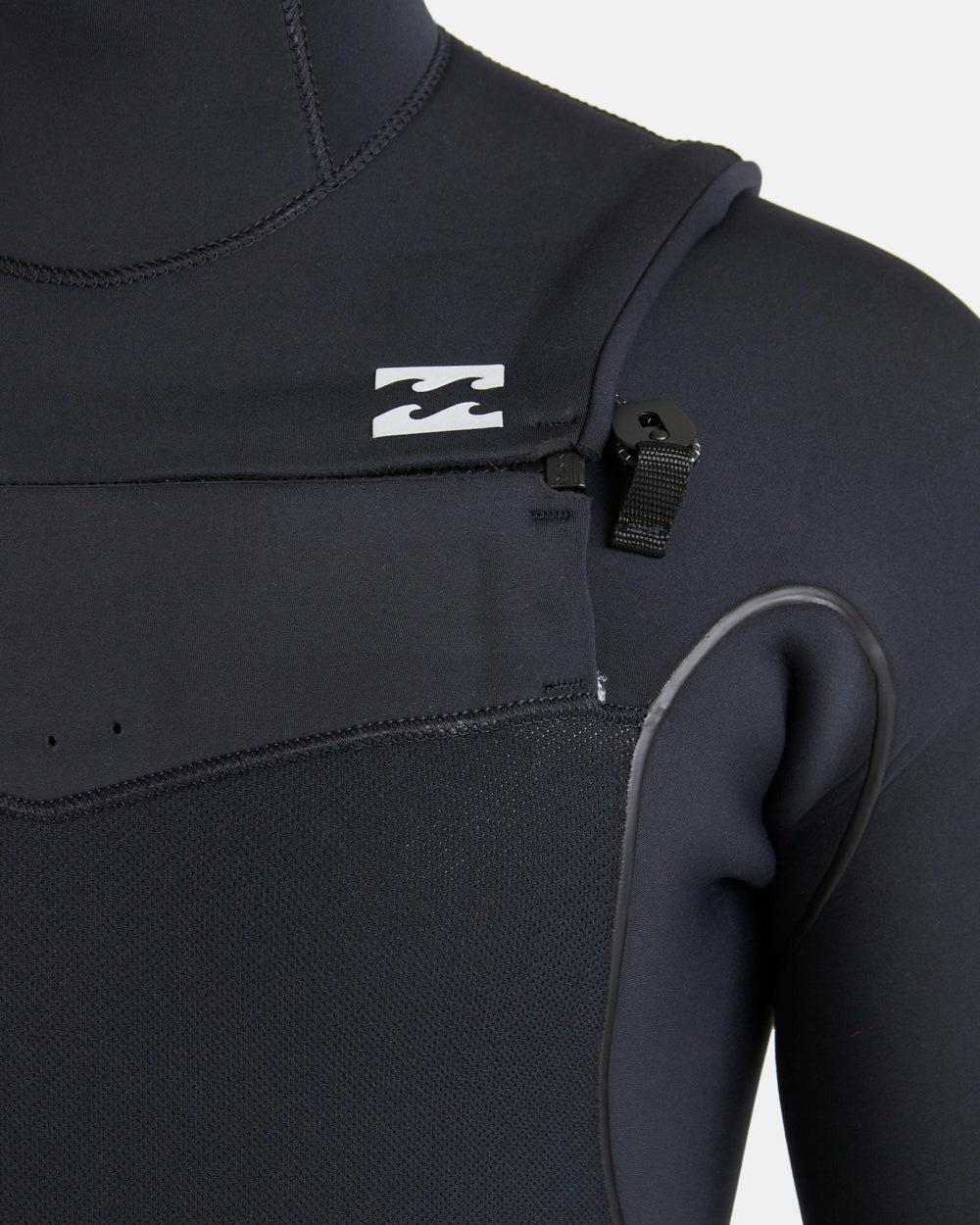 6/5mm Furnace Natural Upcycler Welded Chest Zip Wetsuit - Black | Billabong Men