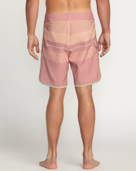 73 Pro Performance 18" Boardshorts - Dusty Pink | Billabong Men
