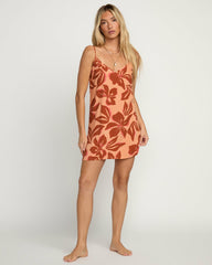 90's Babe Mini Dress - Apricot | Billabong Women