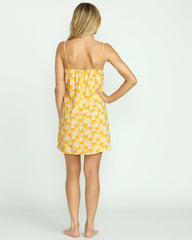 90's Babe Mini Dress - Golden Peach | Billabong Women