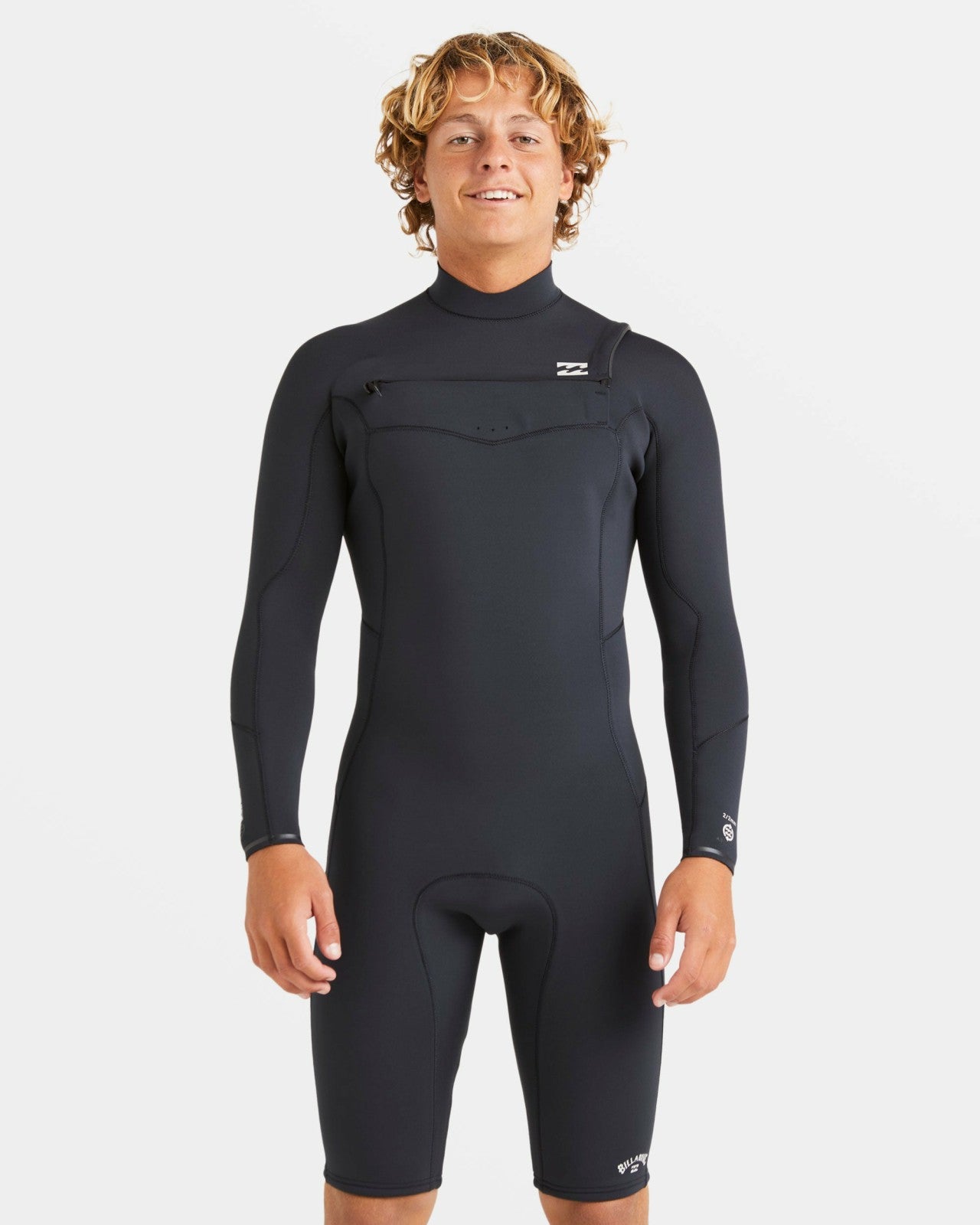 2/2mm Absolute Natural Upcycler GBS Chest Zip Long Sleeve Springsuit - | Billabong Men
